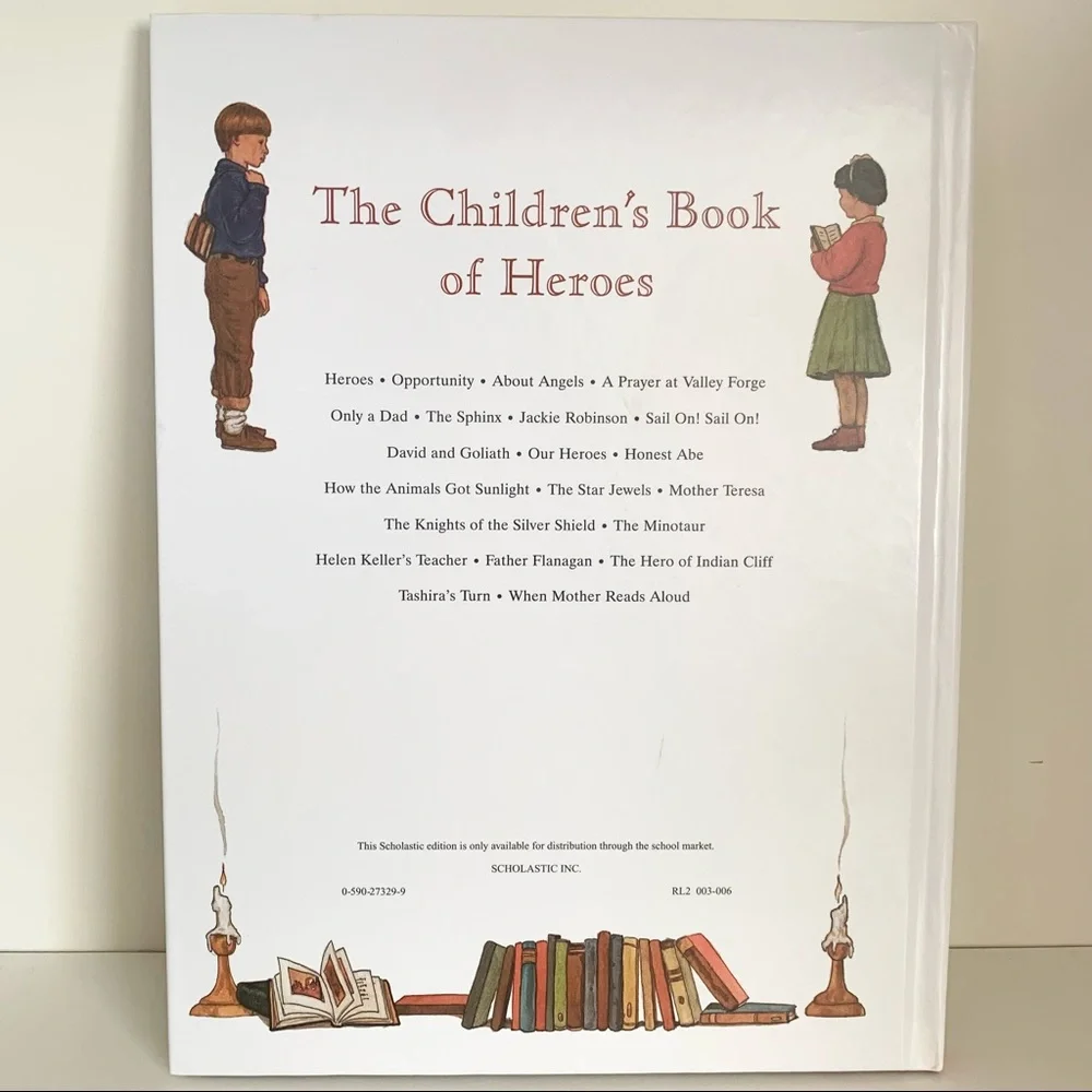 Large hardcover art heroes book